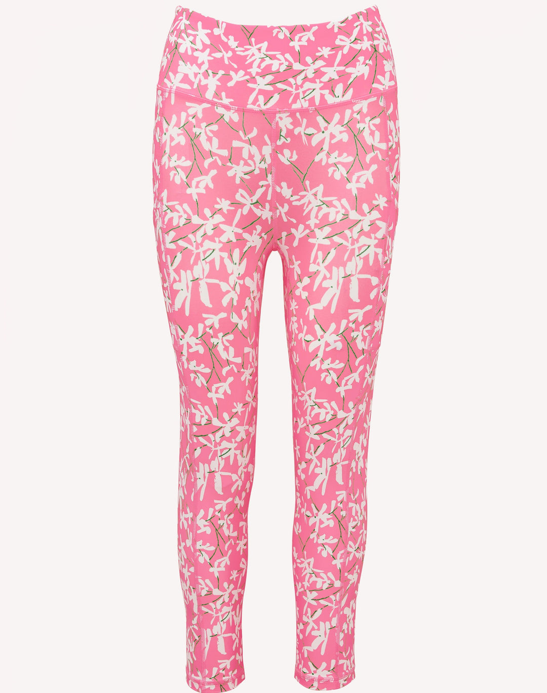 Weekender High Rise Crop - Confetti Pink Crossgrain