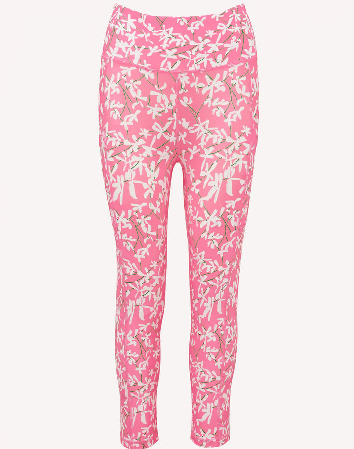 Weekender High Rise Crop - Confetti Pink Crossgrain