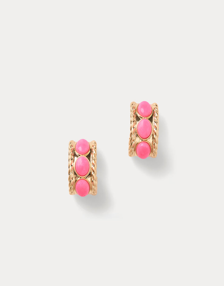 Sunshine Grove Hoop Earring - Cherry Blossom