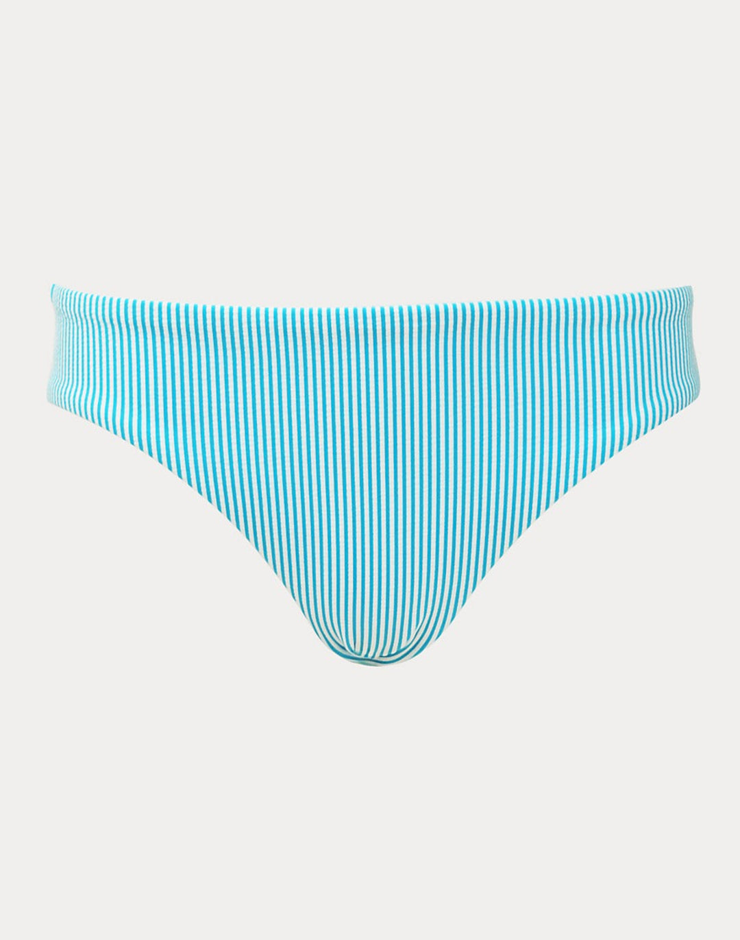 Betie Bikini Bottom - Capri Blue Seersucker