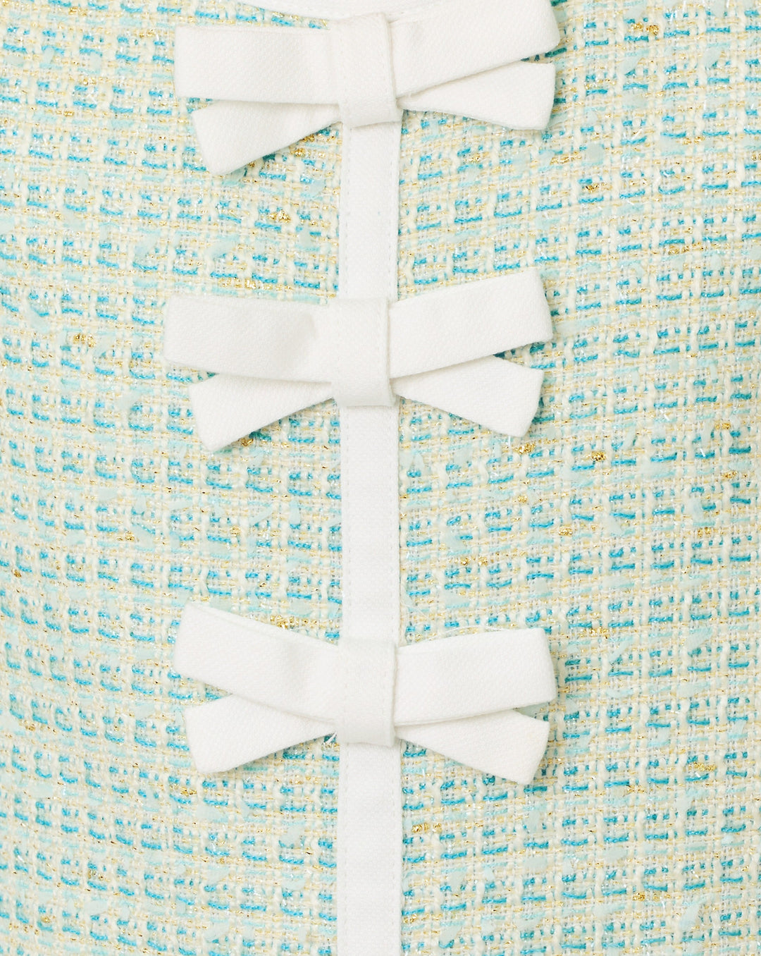 Mini Aria Shift Dress - Capri Blue Fantasy