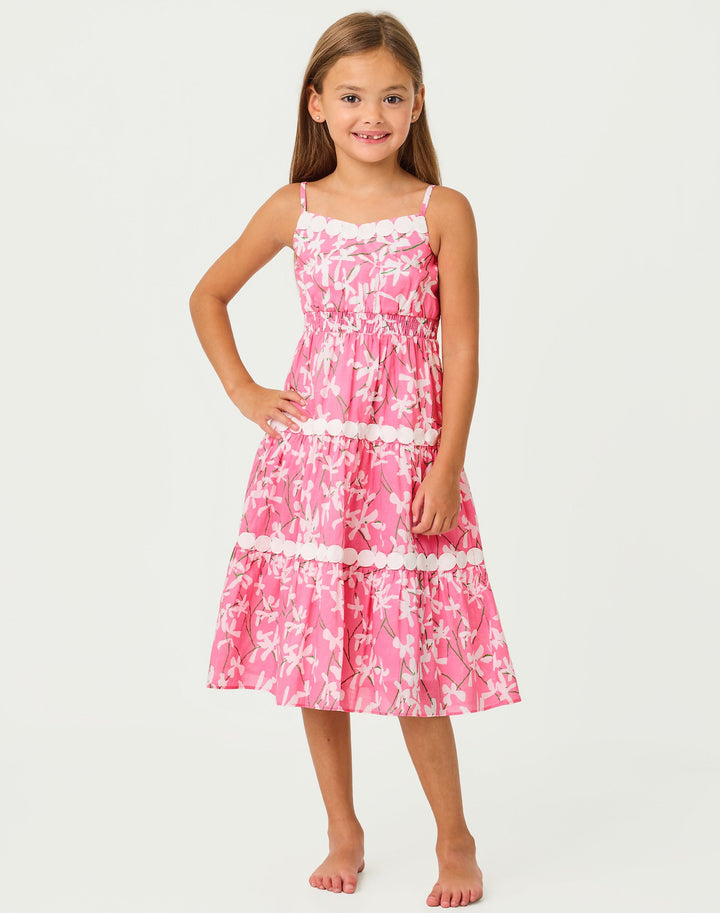 Mini Zanna Midi Dress - Confetti Pink Liza