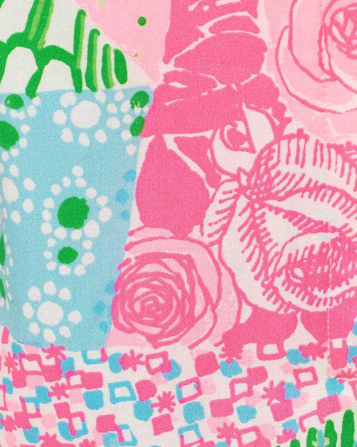 Little Lilly Classic Shift Dress - Multi Crazy Quilt