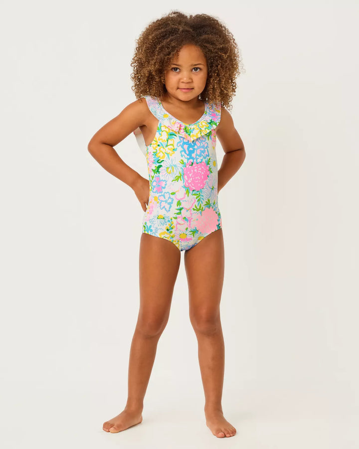 UPF 50+ Girls Janah Swimsuit
