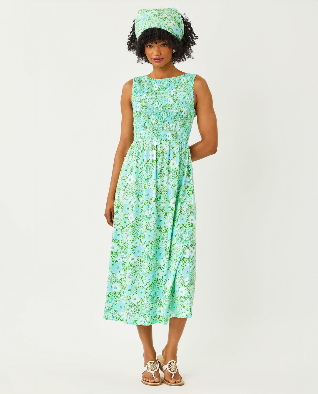 midi dress mint green Baberdicy Long Dress Women's Summer Casual Flutter Short Sleeve Crew Neck Smocked Elastic Waist Tiered Midi Dress Maxi Dress for Women Mint Green,