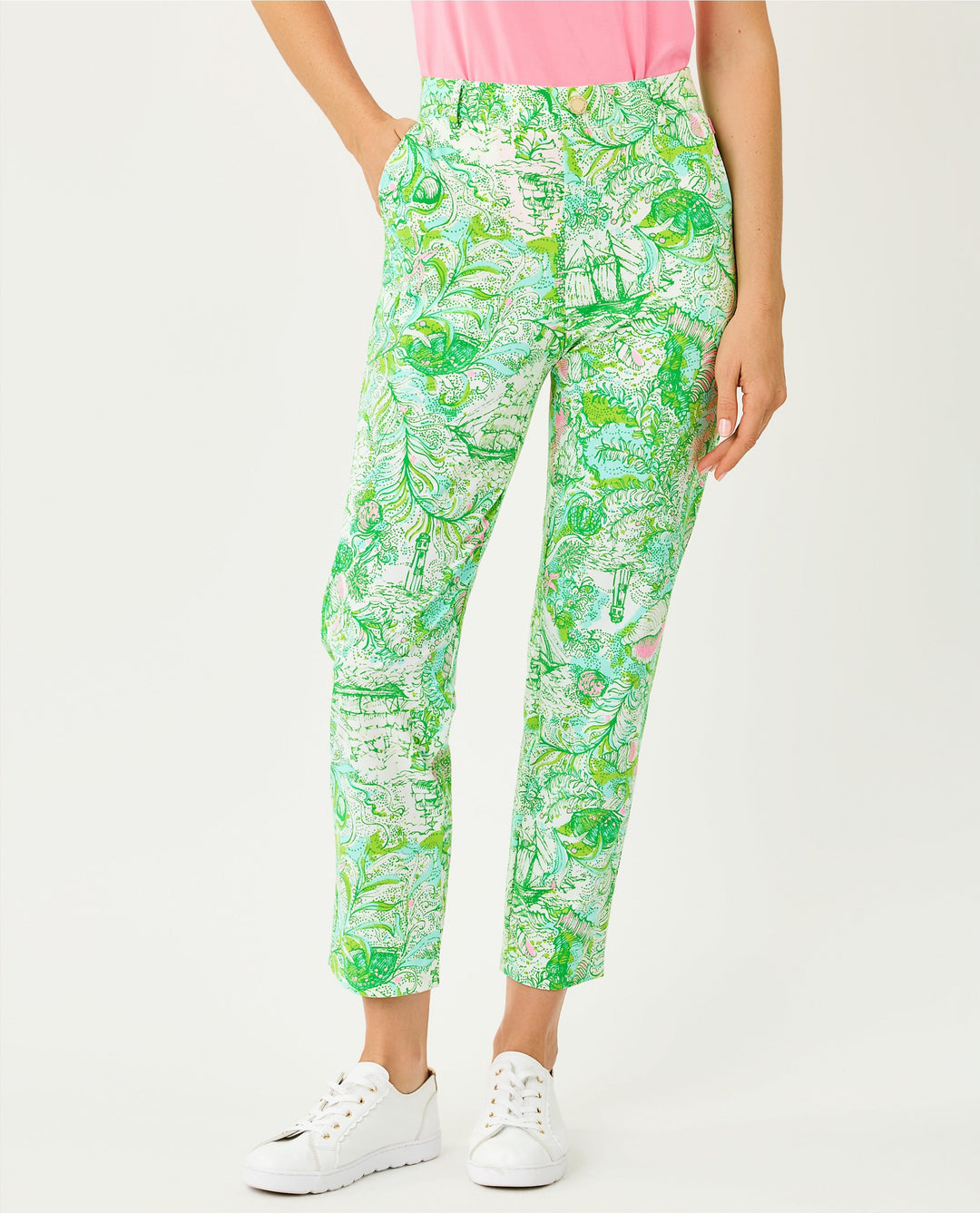 Teegan Upf 50+ Pant - Resort White Ship To Shore