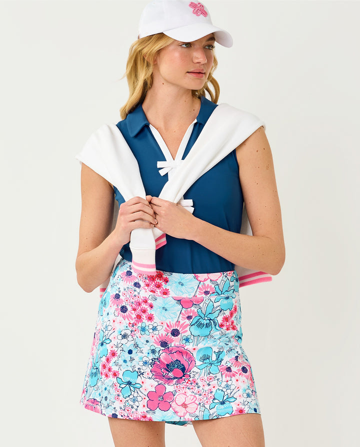 Jolena Upf 50+ Skort - Resort White In All Her Glory