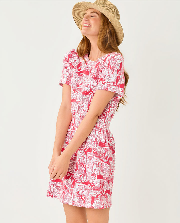 Fenn Dress - Paradise Punch Thar She Blows
