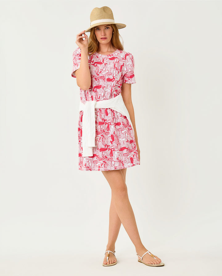 Fenn Dress - Paradise Punch Thar She Blows
