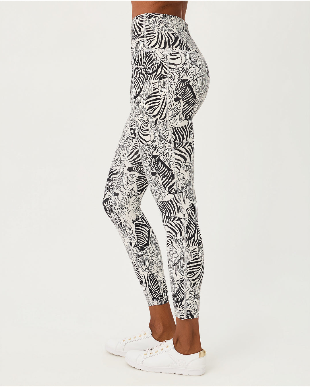 Endurance High Rise Midi Legging - Coconut Z
