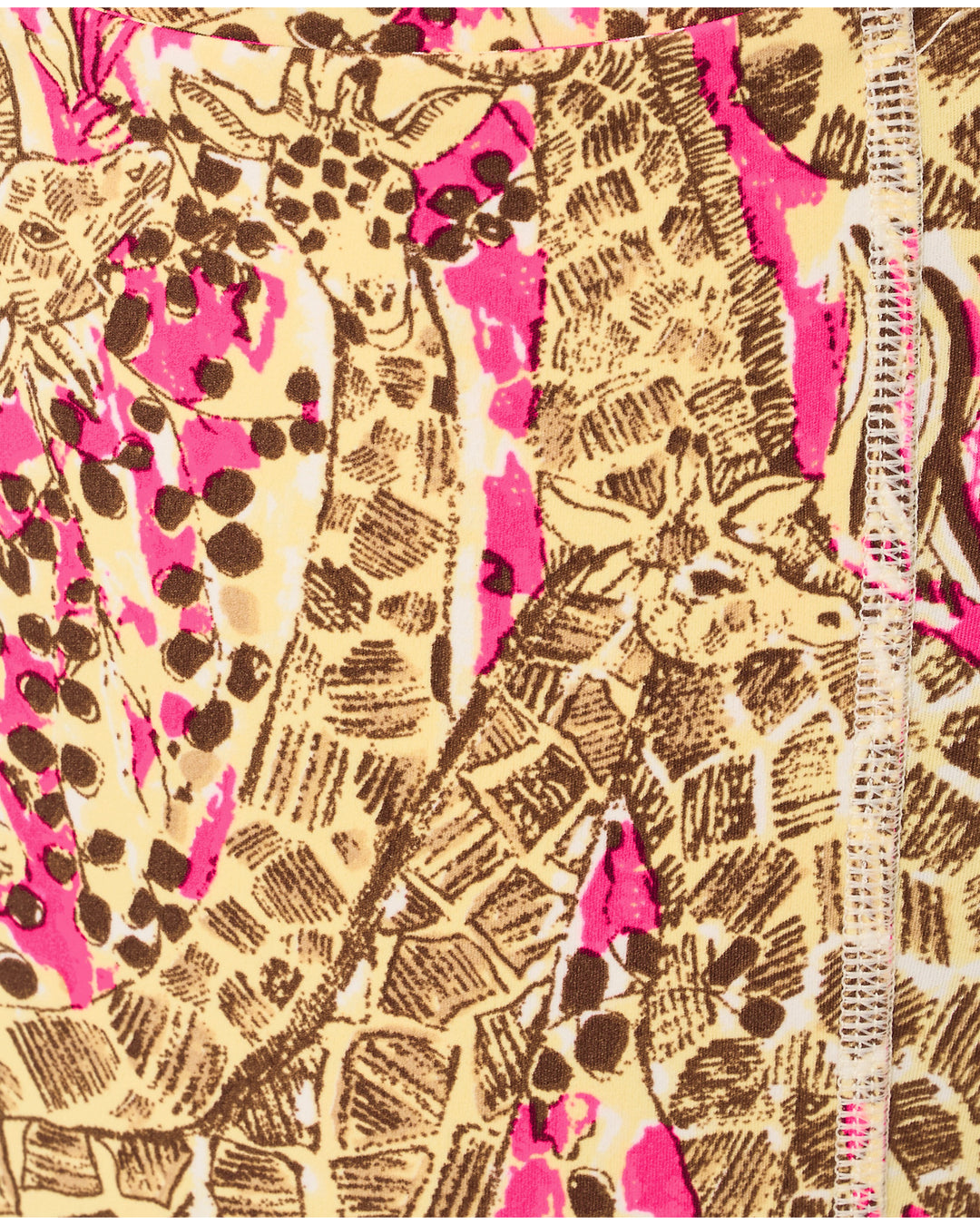 Endurance High Rise Midi Legging - Pink Aster Lil Sketching