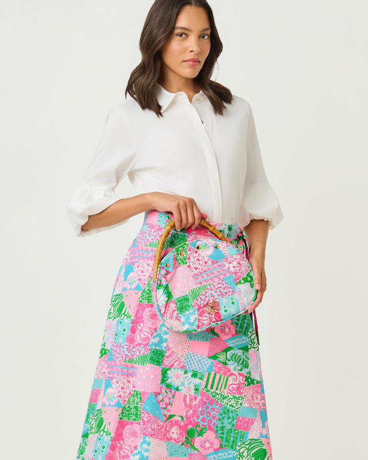 Breakers Bamboo Bermuda Bag Cover Only - Multi Crazy Quilt
