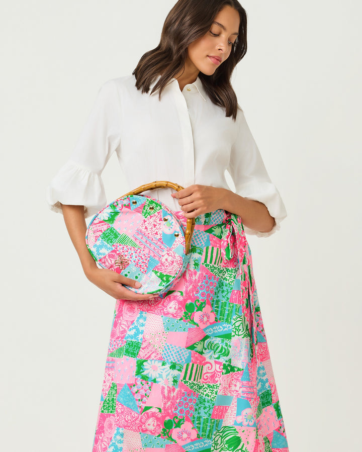 Breakers Bamboo Bermuda Bag Cover Only - Multi Crazy Quilt