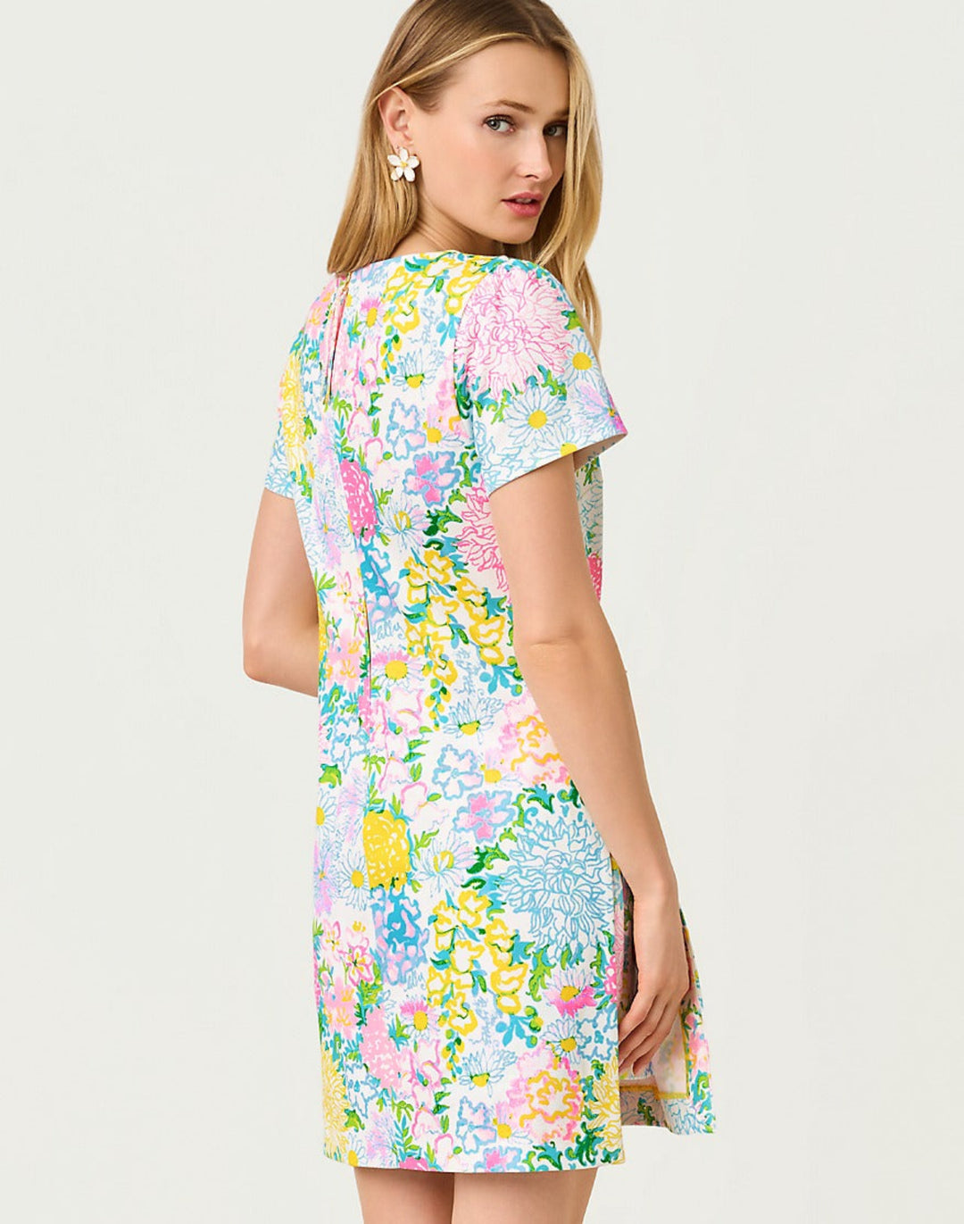Melodie Skirted Romper - Multi Lilly Garden
