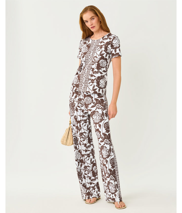 Demia Upf 50+ Knit Pant - Resort White Marni Engineered