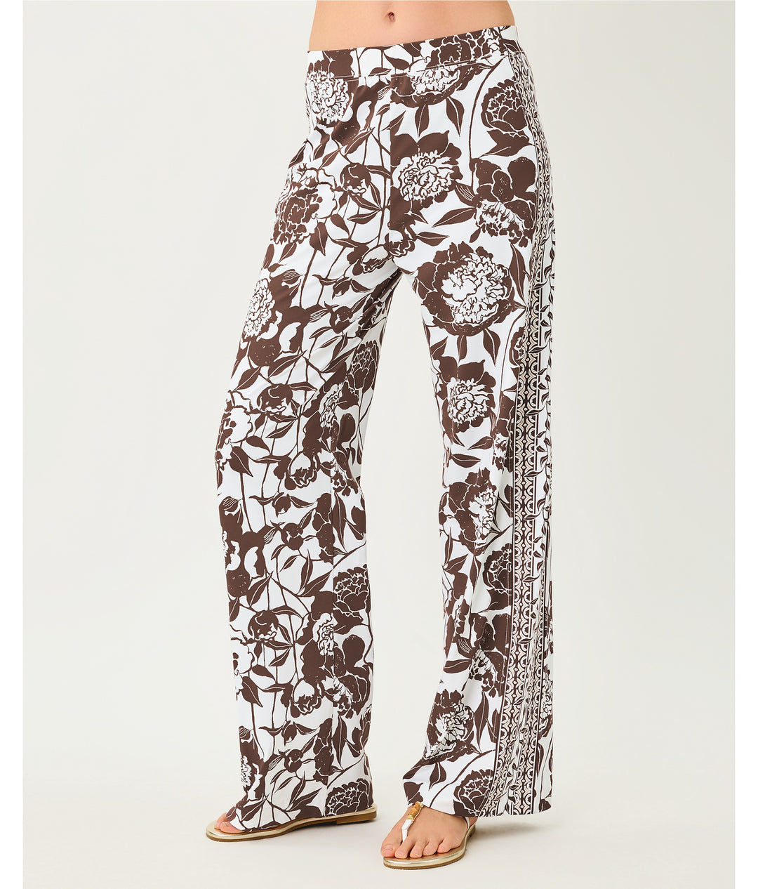 Demia Upf 50+ Knit Pant - Resort White Marni Engineered