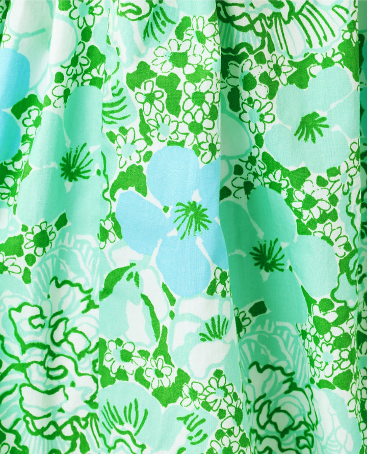 Rosemary Skirted Romper - Mint Condition Burst Of Joy