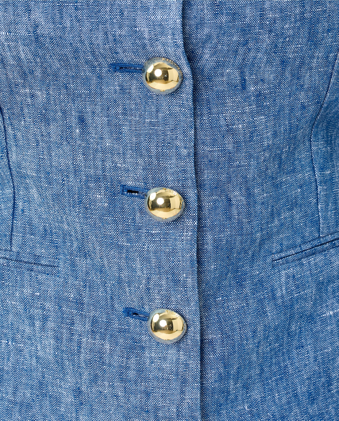 Hellar Linen Vest - Starlight Navy