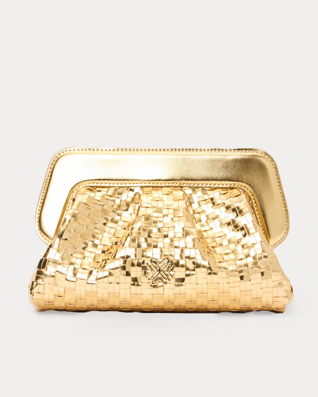 Nicolette Clutch - Gold Metallic