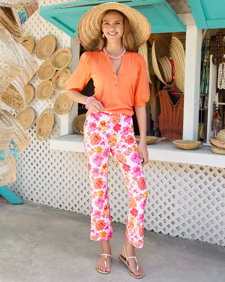 27" Carwyn High Rise Crop Flare Pant