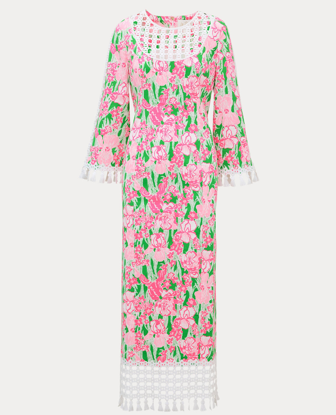 Strothers Stretch Maxi Sheath Dress - Putting Green Hannah