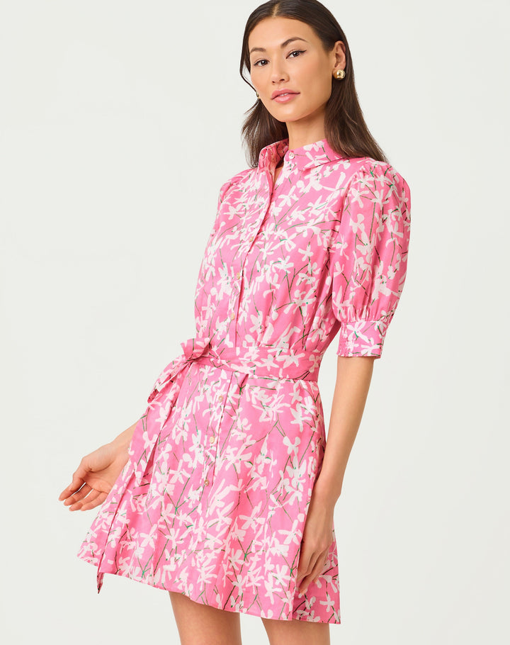 Larkyn Shirtdress - Confetti Pink Liza