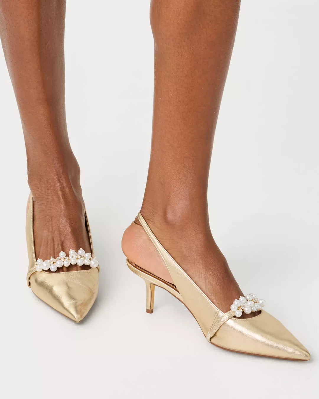 Tamara Pearl Kitten Heel