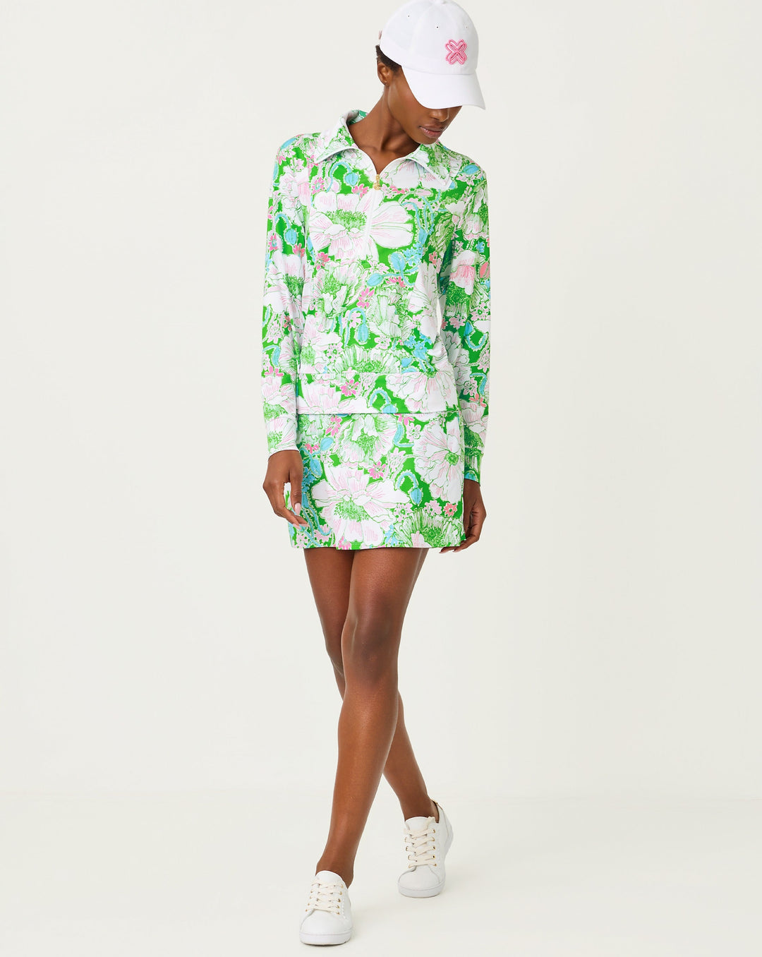 Maryana 15" Lounge Skort - Putting Green Poppyland