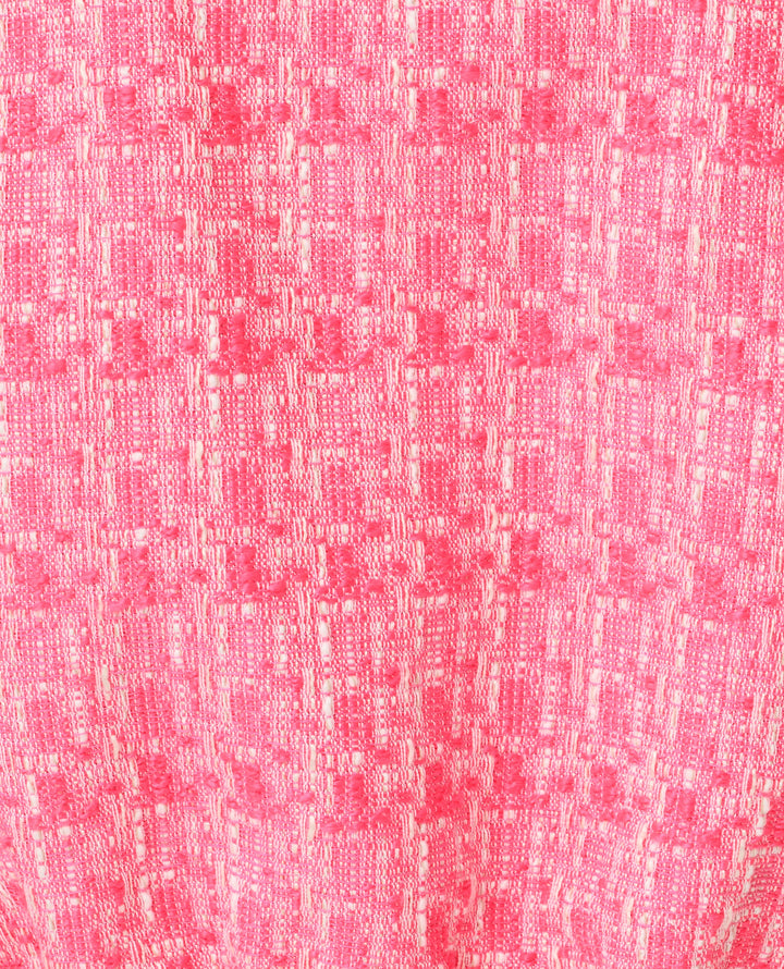 Marciana Boucle Jacket - Cherry Blossom Blurred Lines