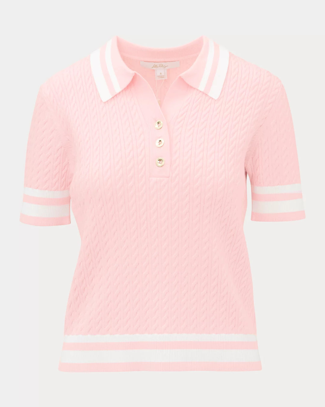 Suzette Sweater - Pink Muse X Resort White Tipping