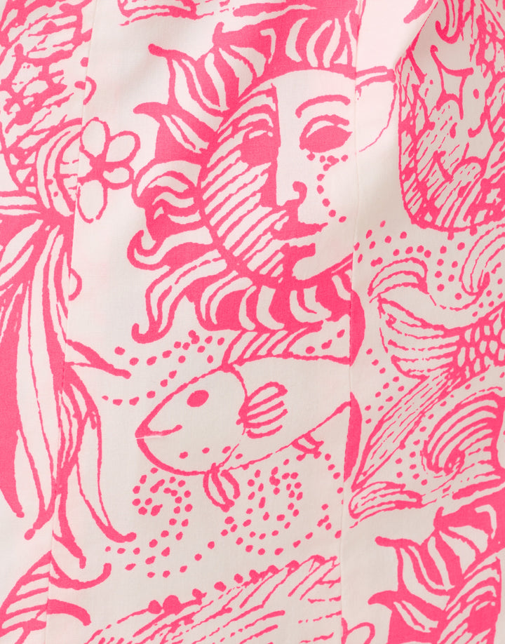 Mini Wister Dress - Cherry Blossom Fleur