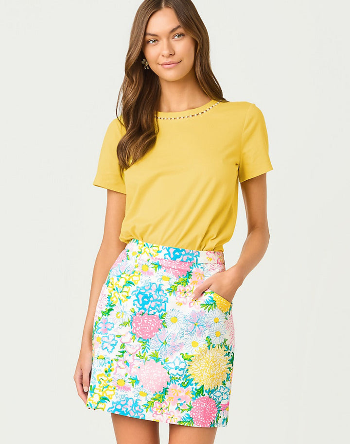 Colman Mini Skirt - Multi Lilly Garden