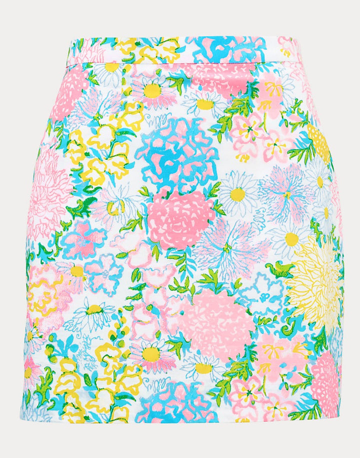 Colman Mini Skirt - Multi Lilly Garden
