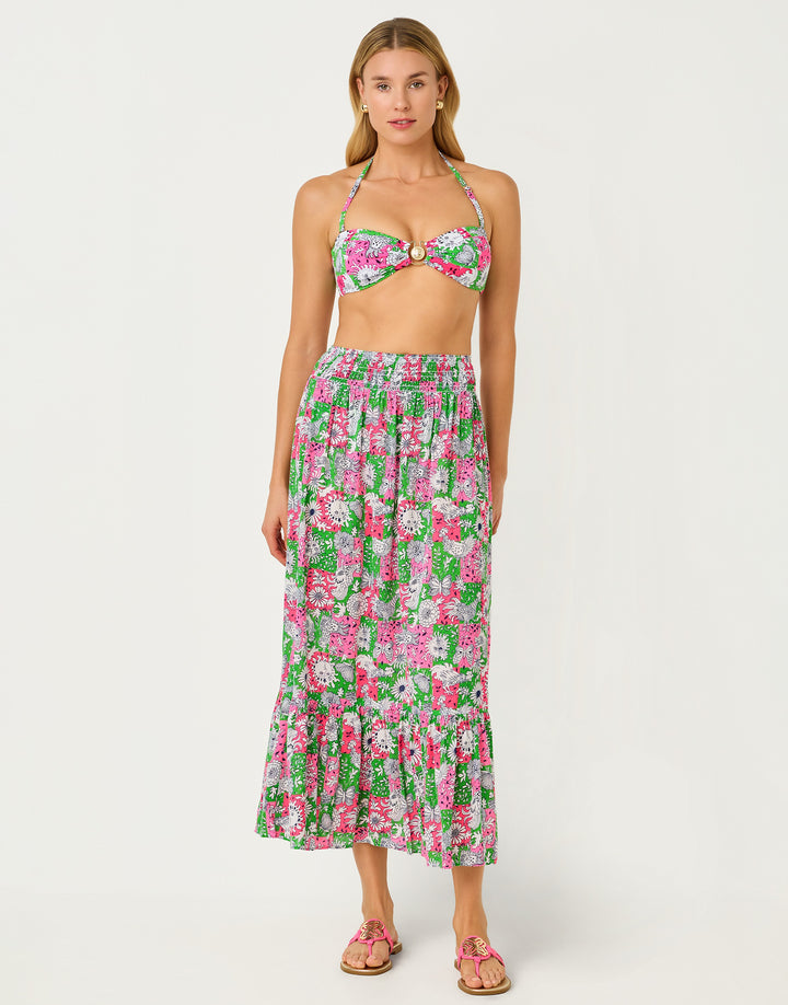 Enzo Maxi Skirt Coverup - Cherry Blossom Lil Chicken