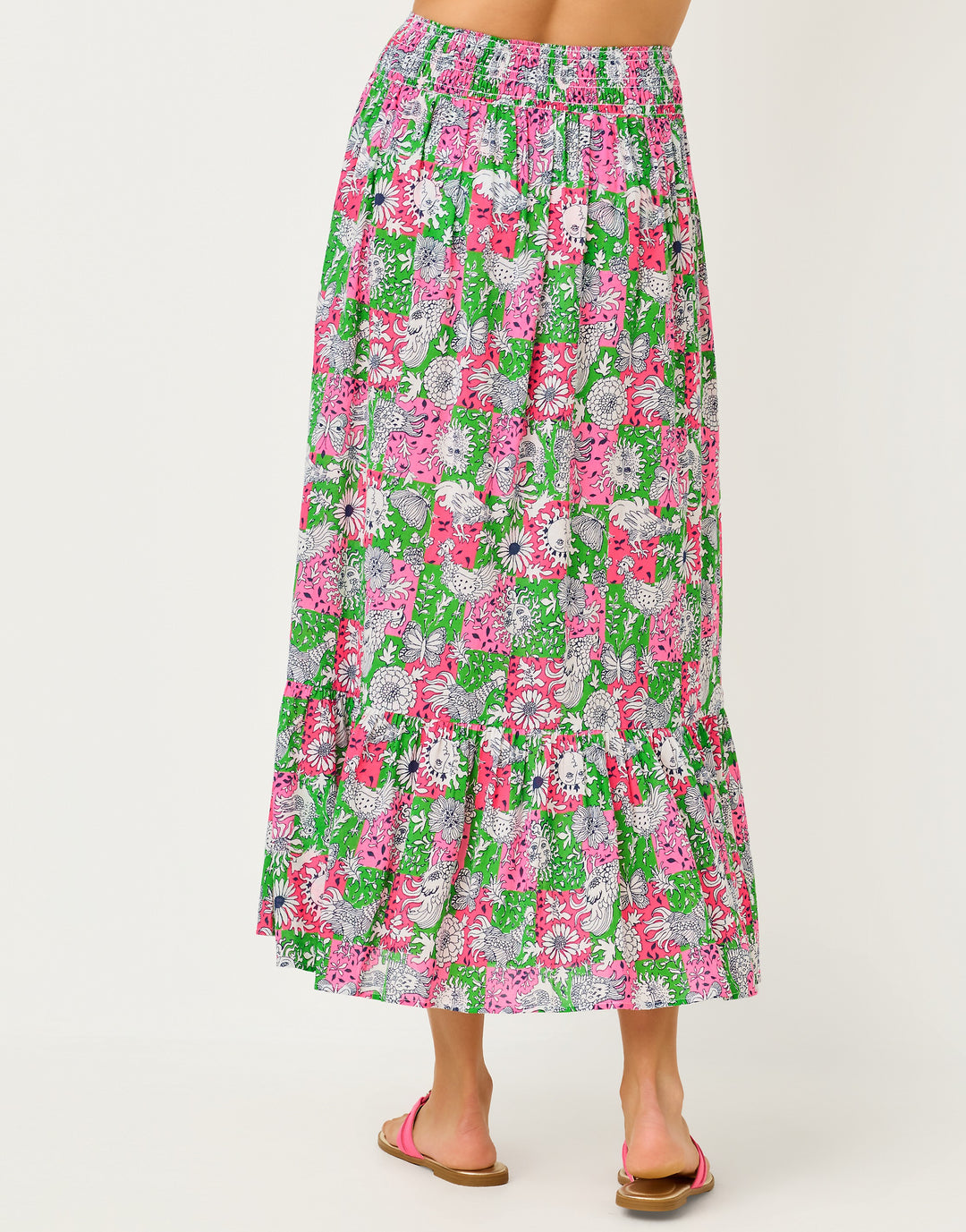Enzo Maxi Skirt Coverup - Cherry Blossom Lil Chicken