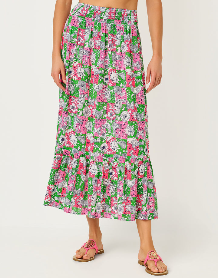 Enzo Maxi Skirt Coverup - Cherry Blossom Lil Chicken