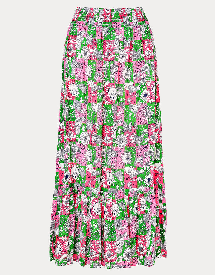 Enzo Maxi Skirt Coverup - Cherry Blossom Lil Chicken