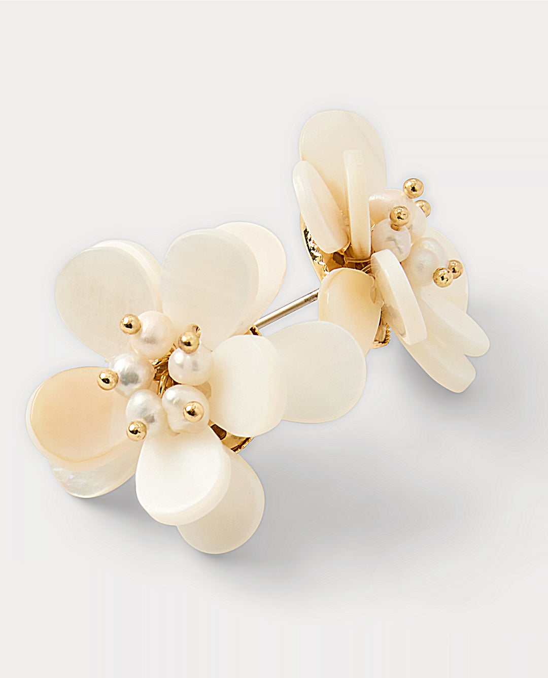 Burst Of Joy Earrings - Resort White