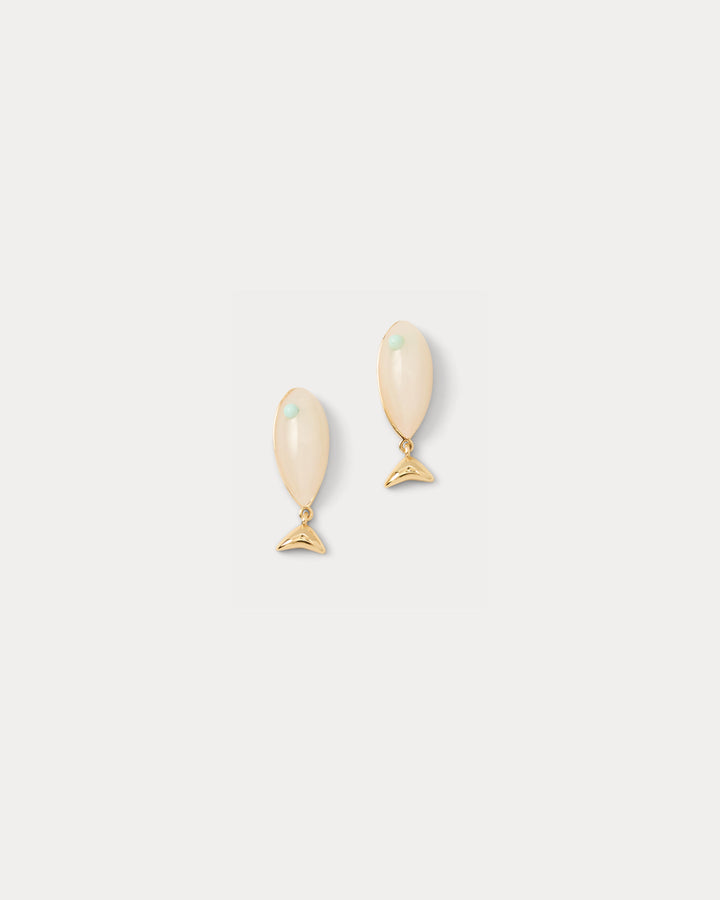 Throw Me A Line Earrings - Mint Condition