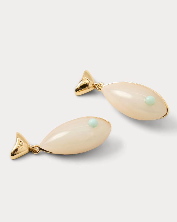 Throw Me A Line Earrings - Mint Condition