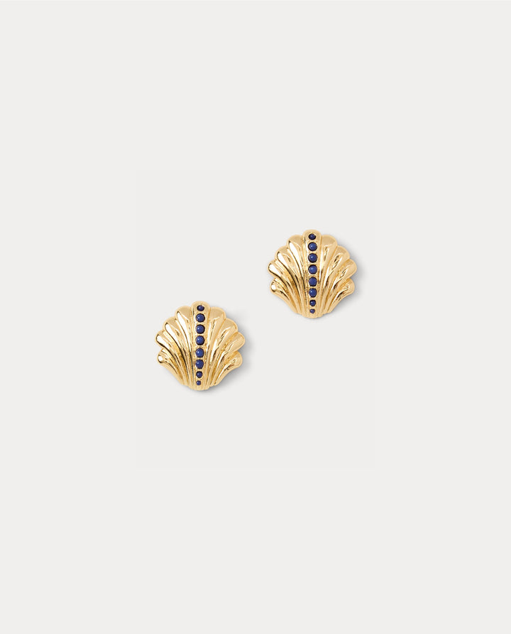 Shelden Stud Earrings - Starlight Navy
