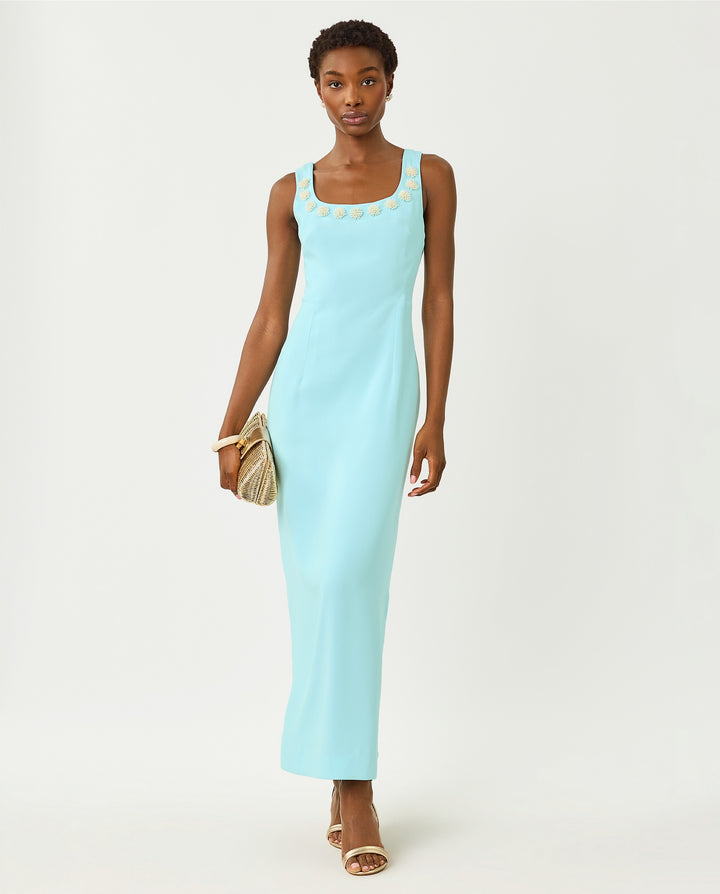 Coralia Maxi Dress - Day Dream Blue