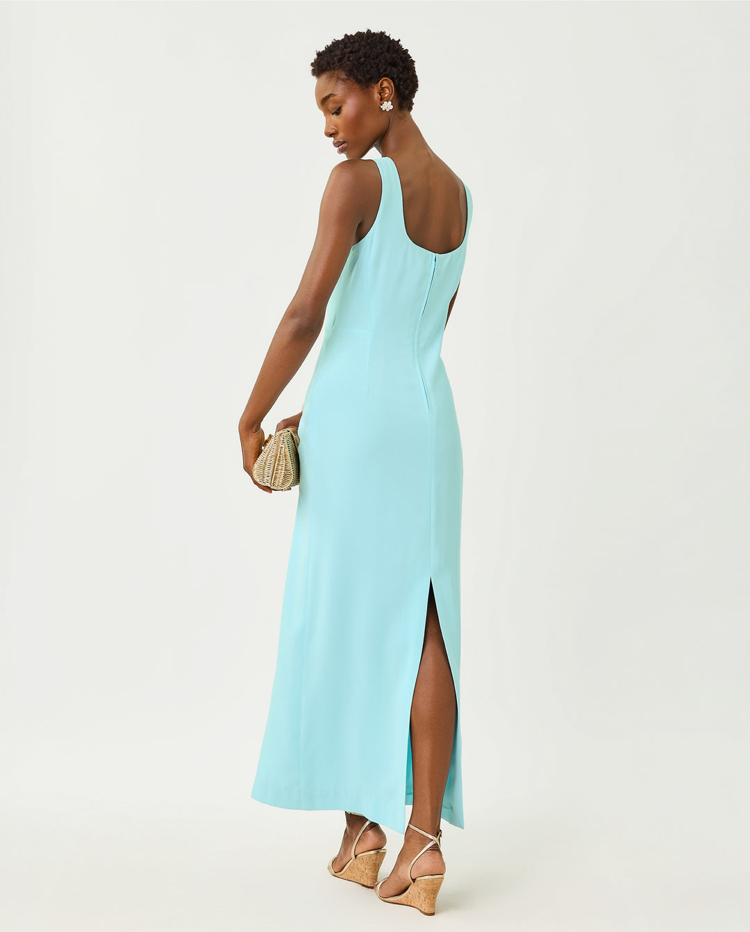 Coralia Maxi Dress - Day Dream Blue