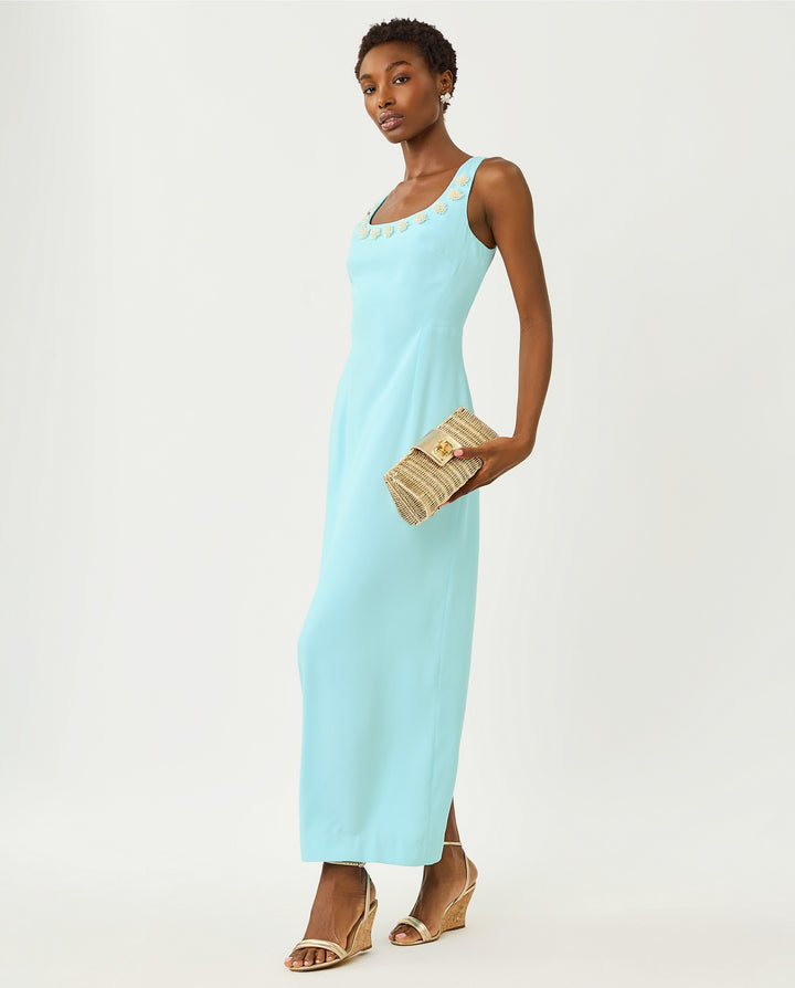 Coralia Maxi Dress - Day Dream Blue