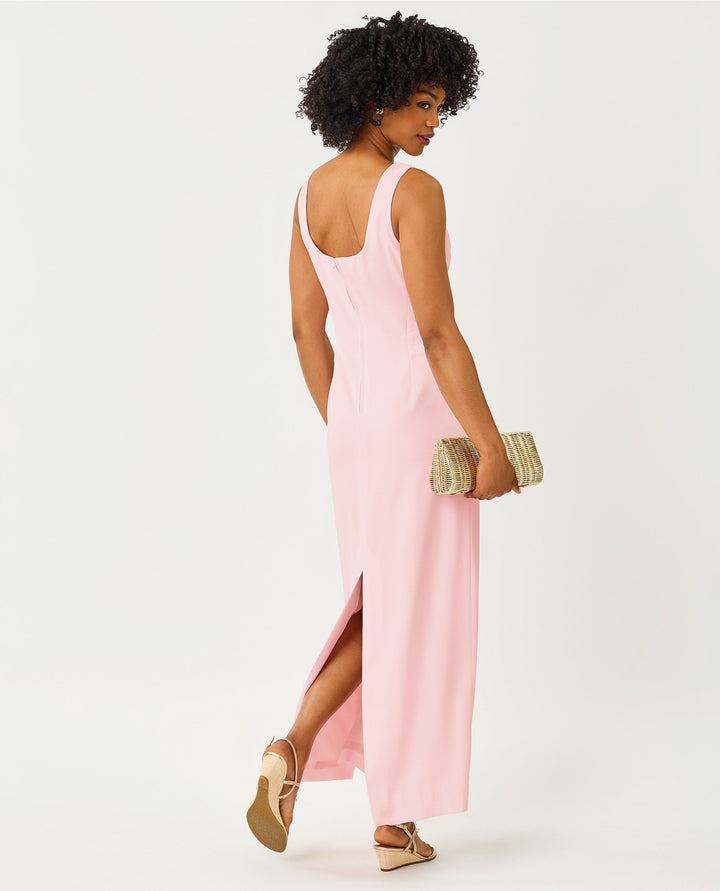 Coralia Maxi Dress - Pink Muse