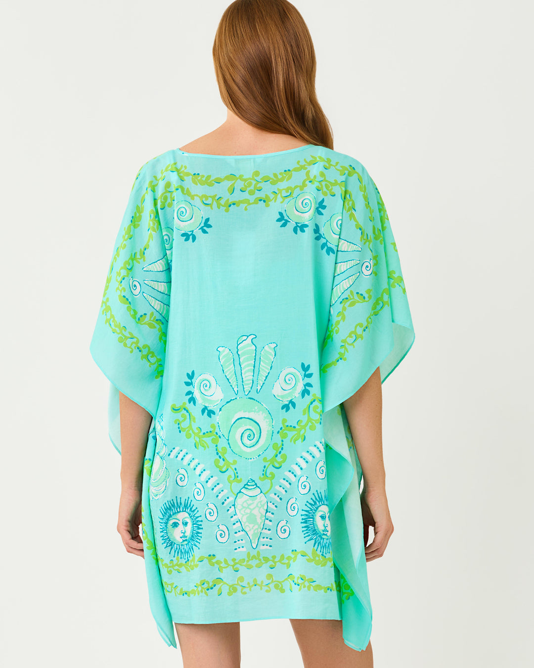 Airsy Caftan Cover-Up - Day Dream Blue Throw Me A Line