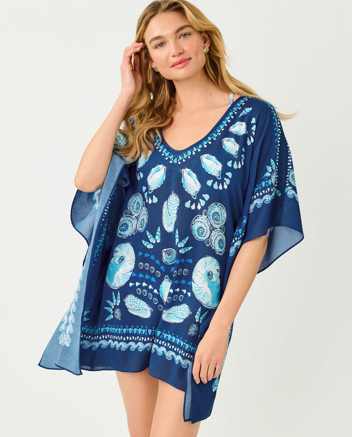Airsy Coverup - Starlight Navy Shell Shine Engineered