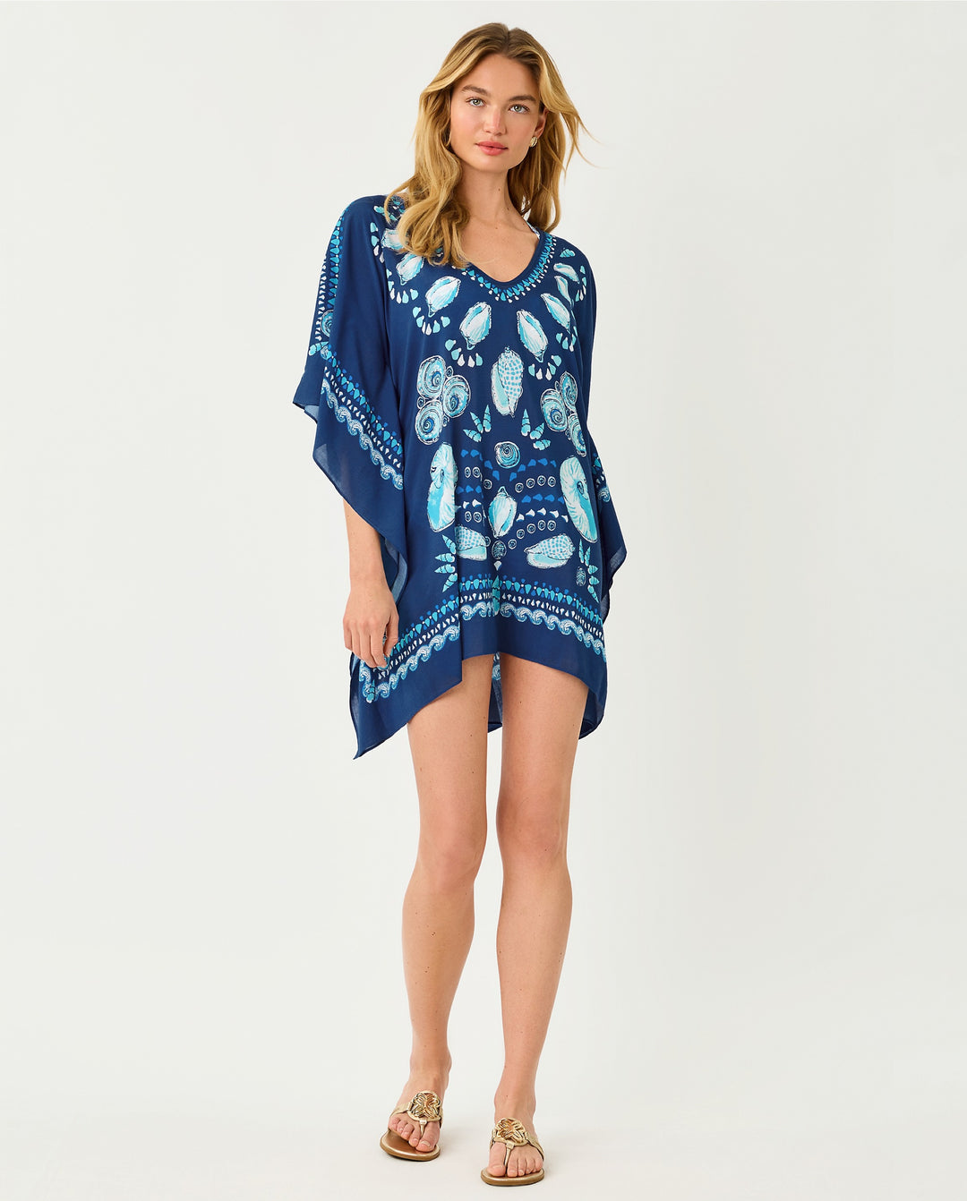 Airsy Coverup - Starlight Navy Shell Shine Engineered