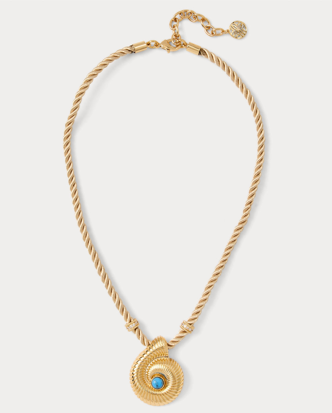Shell Shine Necklace - Gold Metallic