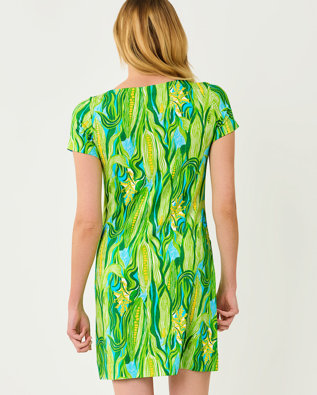 Chelle Upf 50+ Dress - Turquoise Tide Sweet Corn